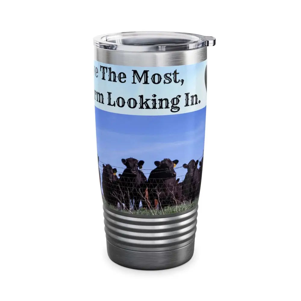 Farmer Coffee Tumbler Country Coffee Mug Travel Tumbler Cowboy Gifts Coffee Cow Mug 20oz - Mug