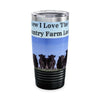 Farmer Coffee Tumbler Country Coffee Mug Travel Tumbler Cowboy Gifts Coffee Cow Mug 20oz - Black / 20oz - Mug