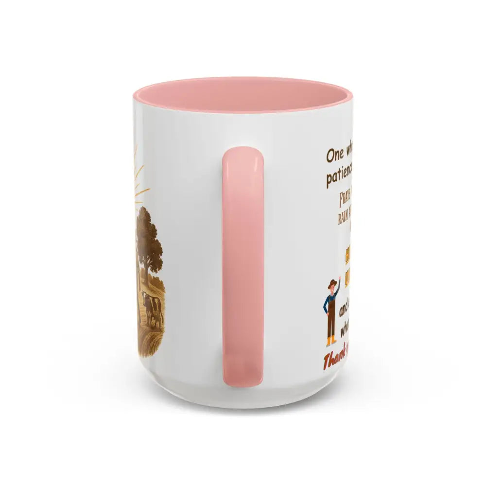 God made a Farmer Coffee Mug - Perfect Gift for Agricultural Enthusiasts Farmers Gift - Mug