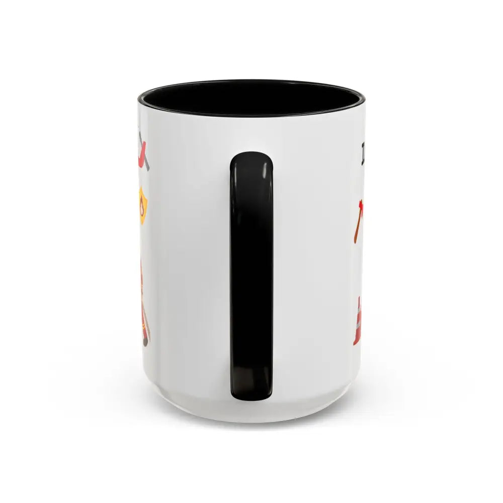 Fire Fighter Hero In the Face of Danger They Bring Hope Coffee Cup Coffee Mug 15oz - Mug