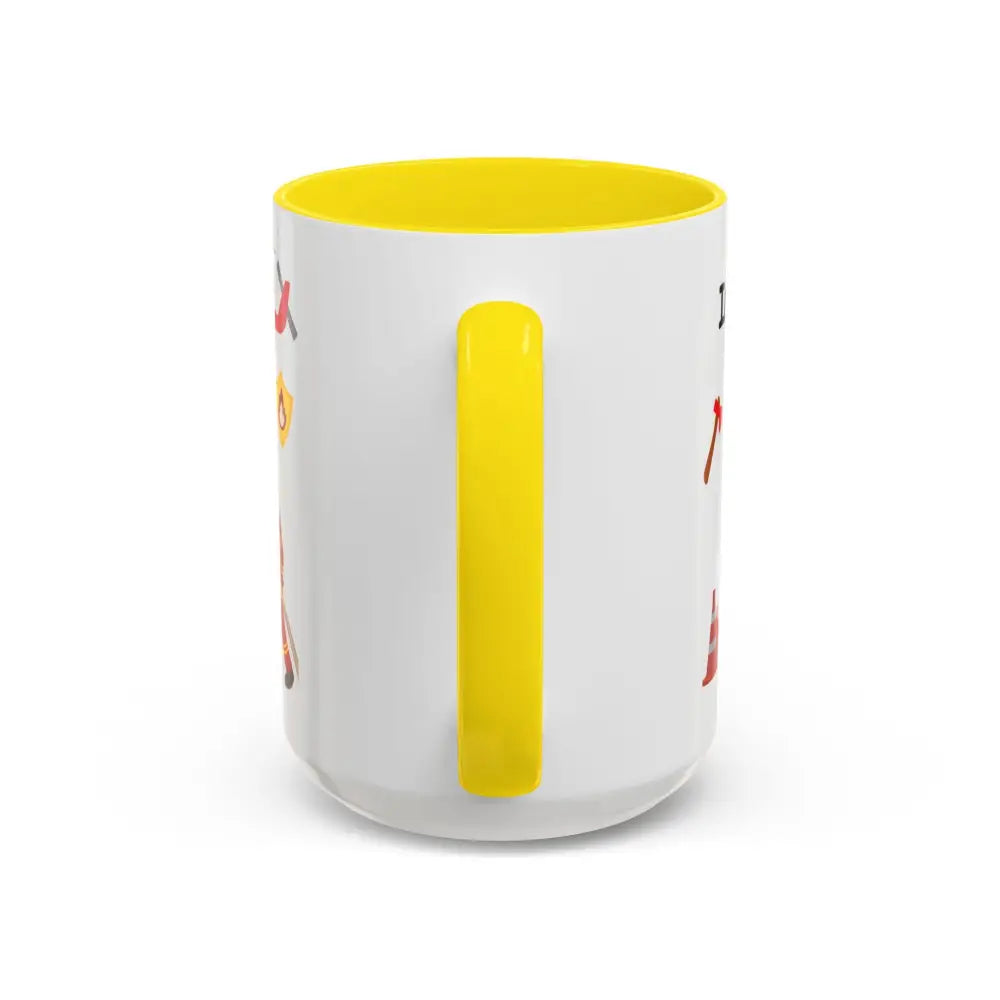 Fire Fighter Hero In the Face of Danger They Bring Hope Coffee Cup Coffee Mug 15oz - Mug