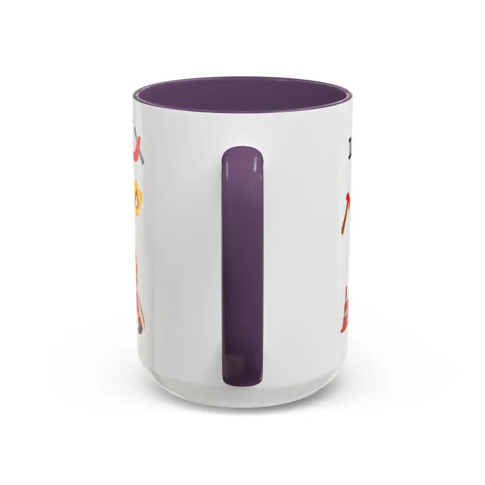 Fire Fighter Hero In the Face of Danger They Bring Hope Coffee Cup Coffee Mug 15oz - Mug