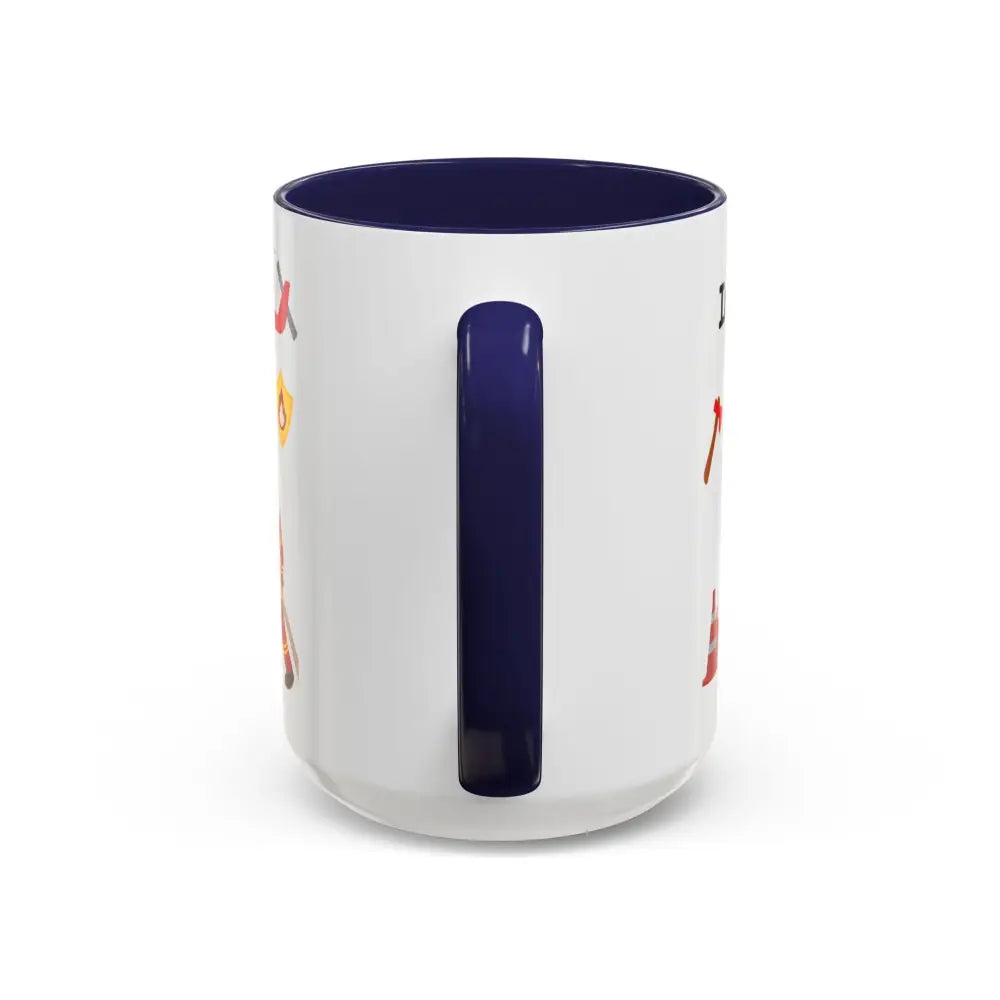 Fire Fighter Hero In the Face of Danger They Bring Hope Coffee Cup Coffee Mug 15oz - Mug