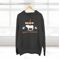 Fleece Farm Hoodie - Working Cattle Rancher Apparel Christmas Gifts for Men - Hoodie