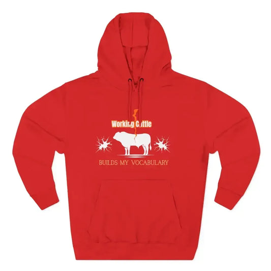 Fleece Farm Hoodie - Cattle Rancher Apparel, Christmas Gifts for Men - The Best New Thing