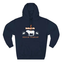 Fleece Farm Hoodie - Cattle Rancher Apparel, Christmas Gifts for Men - The Best New Thing