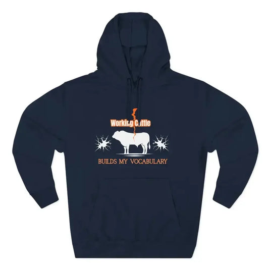 Fleece Farm Hoodie - Cattle Rancher Apparel, Christmas Gifts for Men - The Best New Thing
