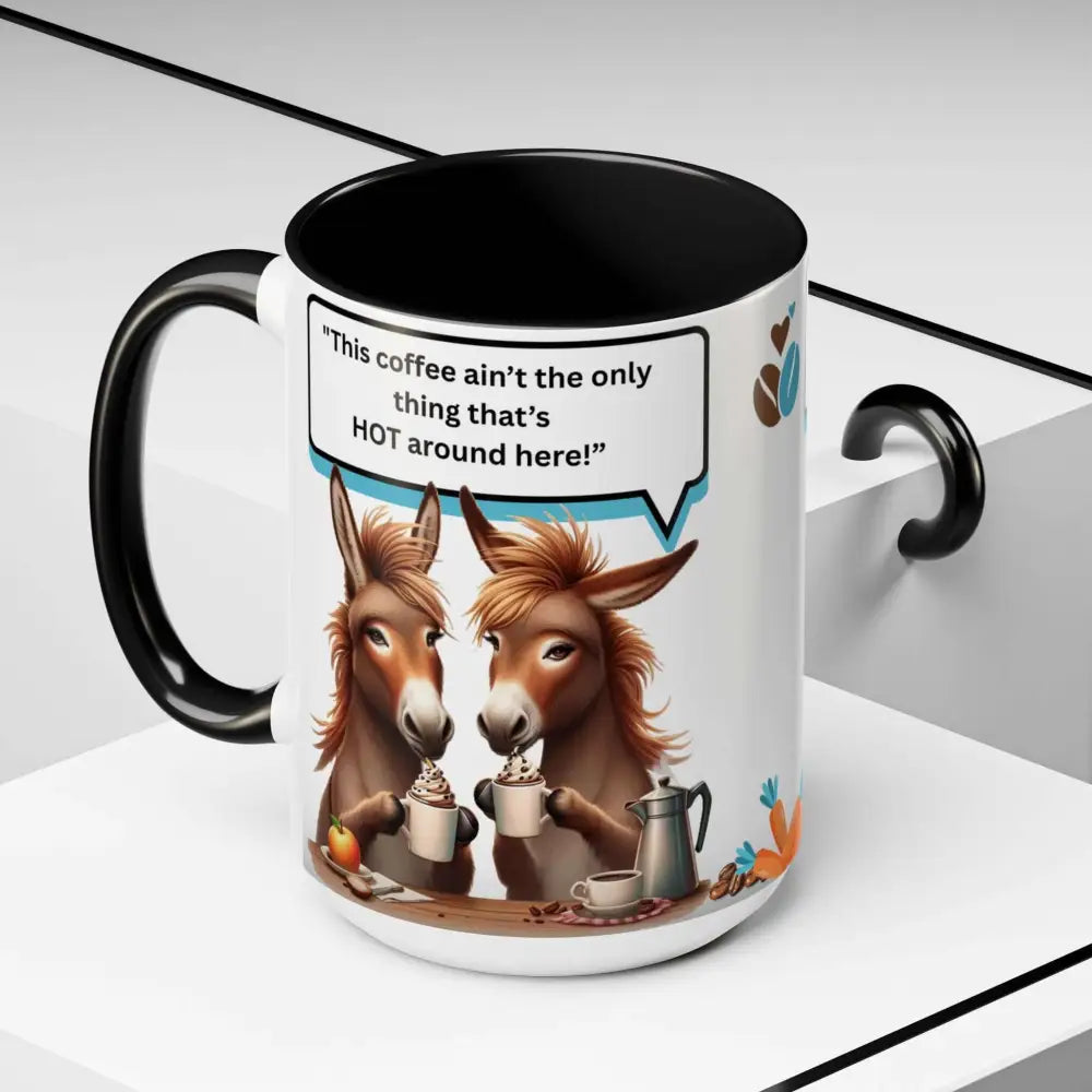 Flirty Sassy Donkey Country Mug Mule Lover Gift Idea 15oz Mugs