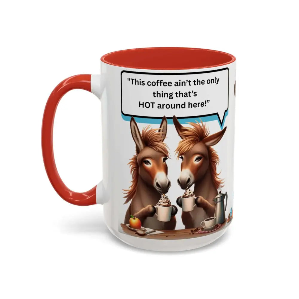 Flirty Sassy Donkey Country Mug Mule Lover Gift Idea 15oz Mugs