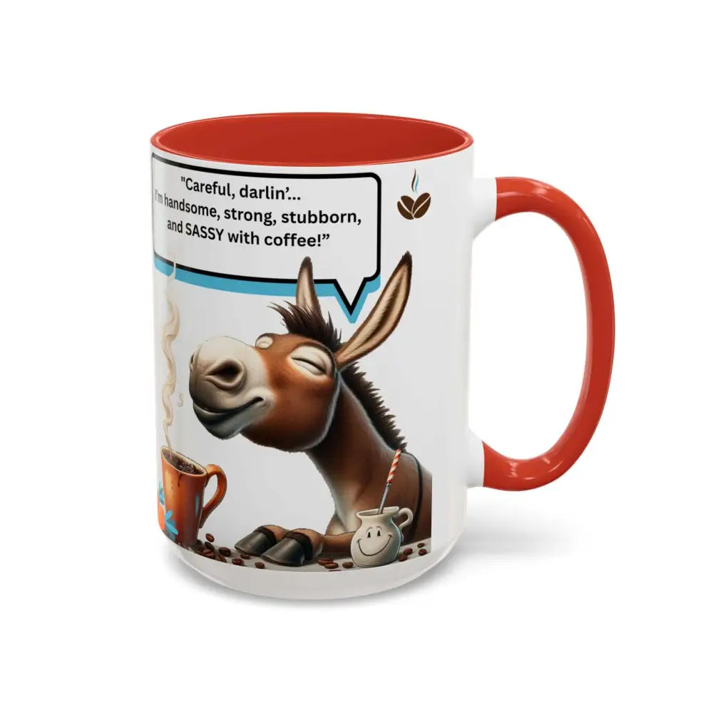 Flirty Sassy Donkey Country Mug Mule Lover Gift Idea 15oz Mugs