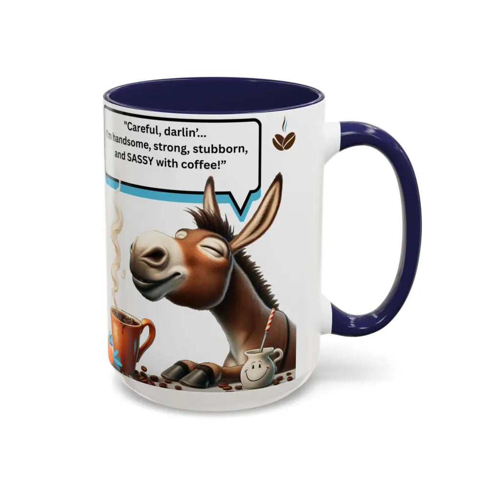 Flirty Sassy Donkey Country Mug Mule Lover Gift Idea 15oz Mugs