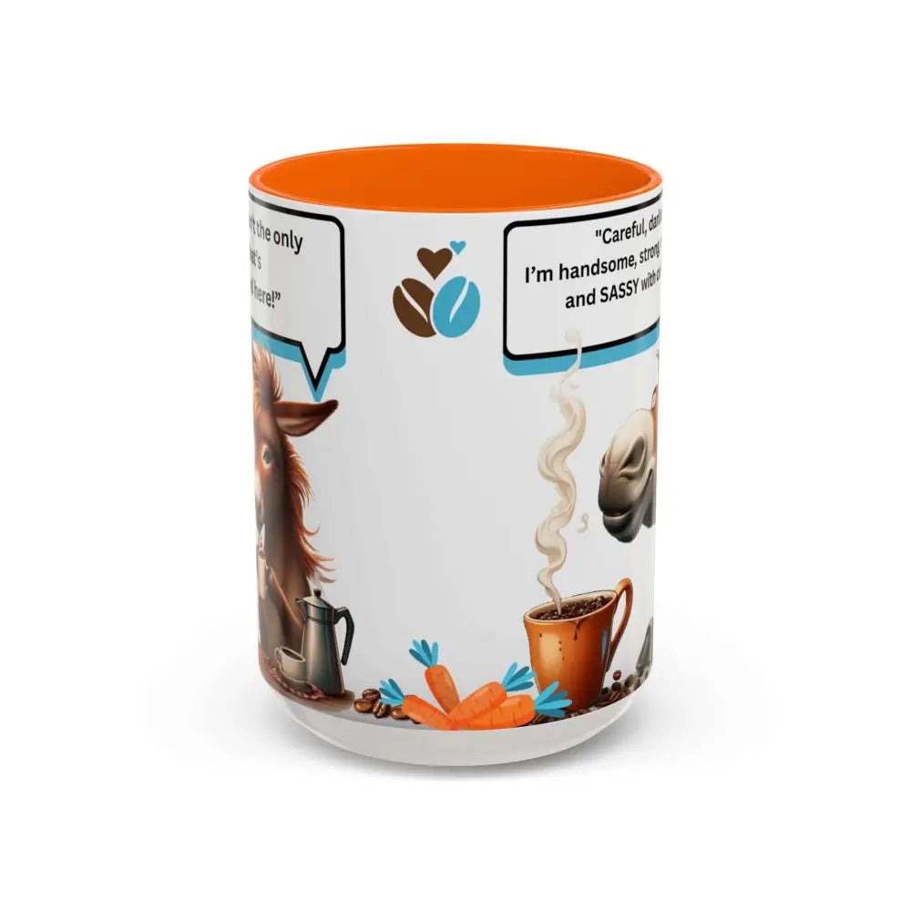 Flirty Sassy Donkey Country Mug Mule Lover Gift Idea 15oz Mugs