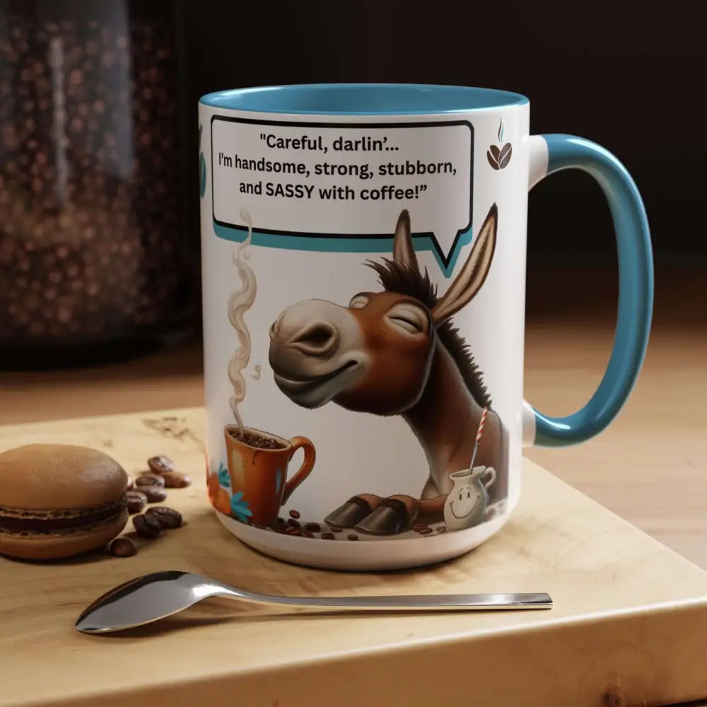 Flirty Sassy Donkey Country Mug Mule Lover Gift Idea 15oz Mugs