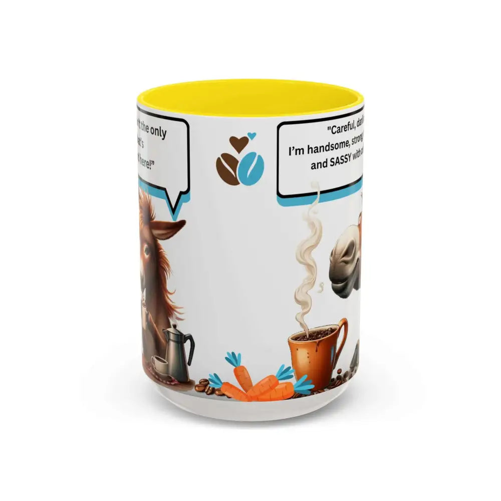 Flirty Sassy Donkey Country Mug Mule Lover Gift Idea 15oz Mugs