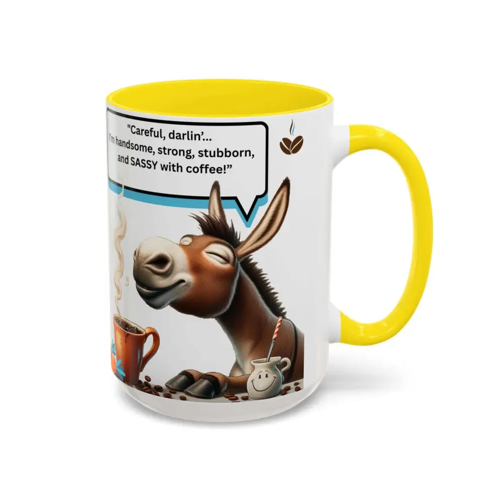 Flirty Sassy Donkey Country Mug Mule Lover Gift Idea 15oz Mugs