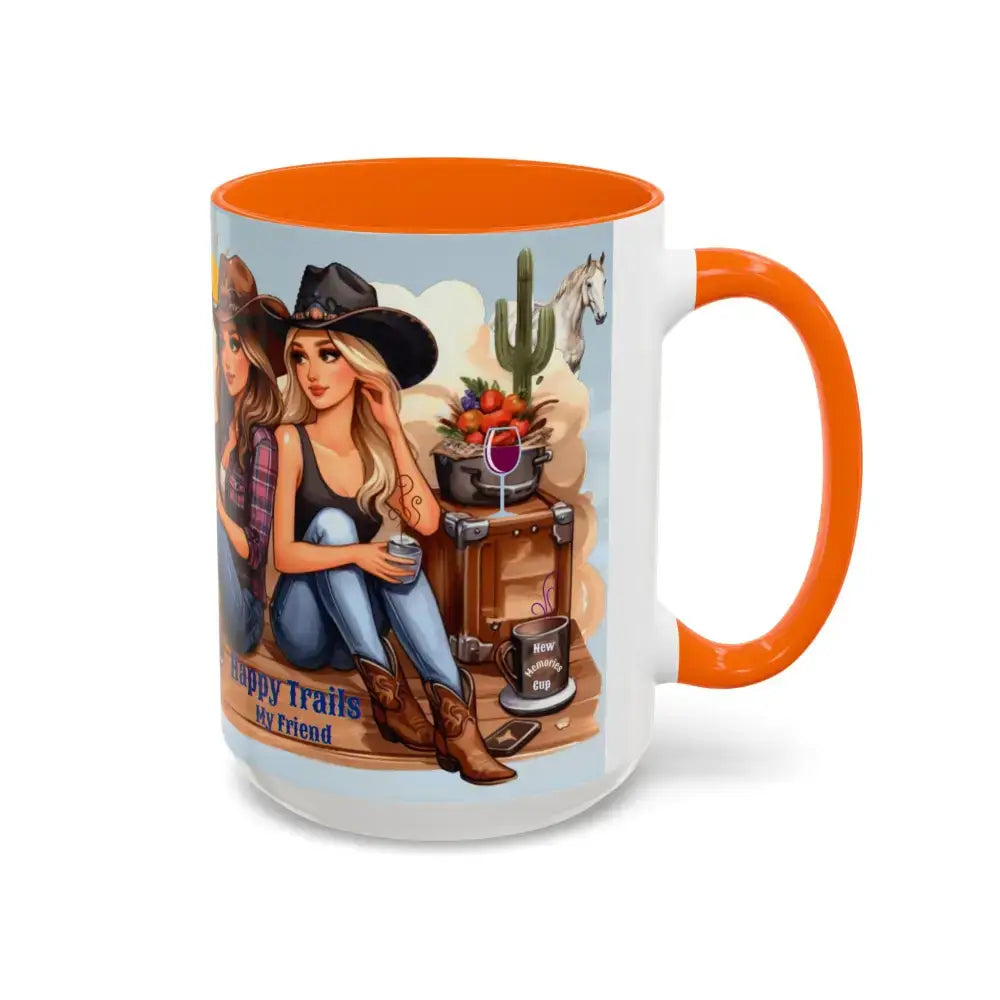 Customizable Friendship Coffee Mug - Cowgirl Friendship Gifts Western Gift Ideas - Mugs