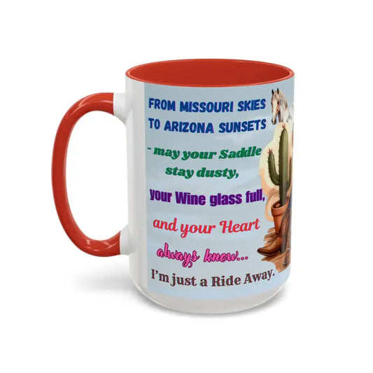 Customizable Friendship Coffee Mug - Cowgirl Friendship Gifts Western Gift Ideas - Mugs