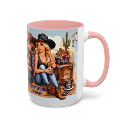 Customizable Friendship Coffee Mug - Cowgirl Friendship Gifts Western Gift Ideas - Mugs