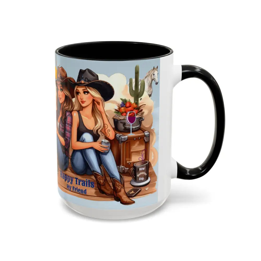 Customizable Friendship Coffee Mug Cowgirl Friendship Gifts Western Gift Ideas Mugs
