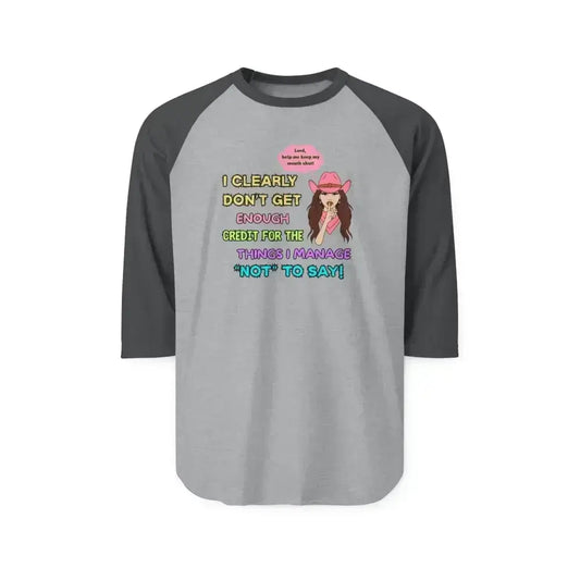 Fun Raglan Shirt, Sassy Cowgirl Shirt, Cowgirl Apparel, Humorous Gifts - The Best New Thing