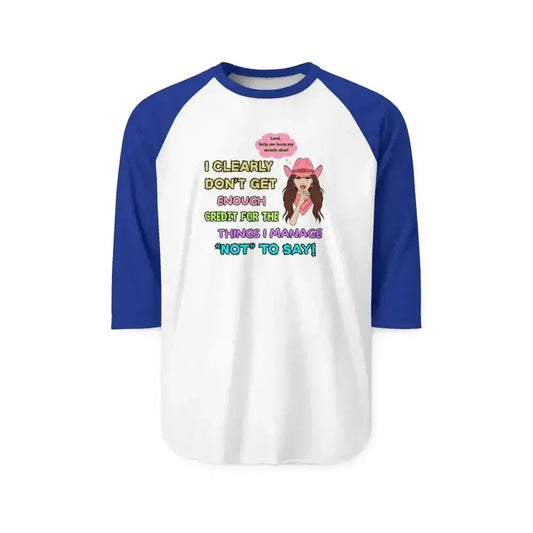 Fun Raglan Shirt, Sassy Cowgirl Shirt, Cowgirl Apparel, Humorous Gifts - The Best New Thing
