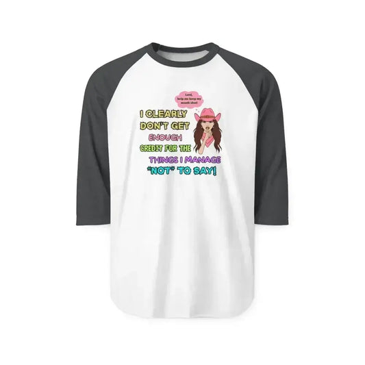 Fun Raglan Shirt, Sassy Cowgirl Shirt, Cowgirl Apparel, Humorous Gifts - The Best New Thing