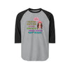Fun Raglan Shirt Sassy Cowgirl Shirt Cowgirl Apparel Humorous Gifts for Her - XS / Heather Grey/Black - Long-sleeve