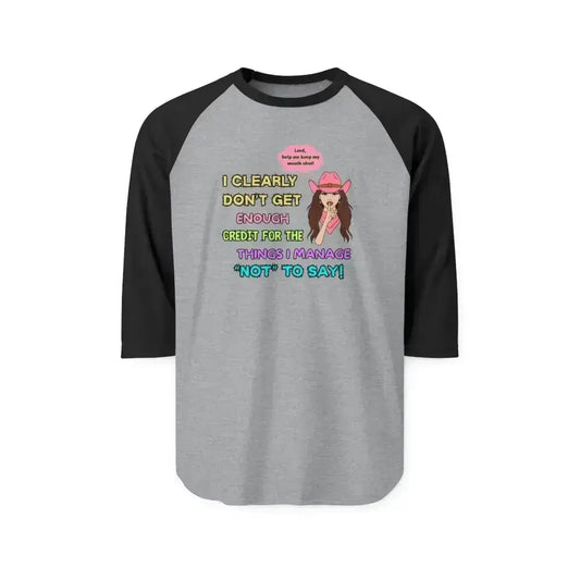 Fun Raglan Shirt, Sassy Cowgirl Shirt, Cowgirl Apparel, Humorous Gifts - The Best New Thing