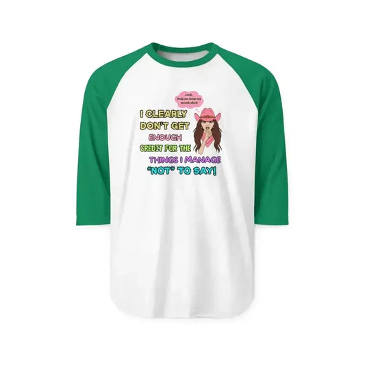 Fun Raglan Shirt, Sassy Cowgirl Shirt, Cowgirl Apparel, Humorous Gifts - The Best New Thing