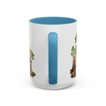 Fundraiser Coffee Mug - Larkin Coffer Annual Trail Ride Fundraiser 15 oz Custom Horse Lover Cups - Mug