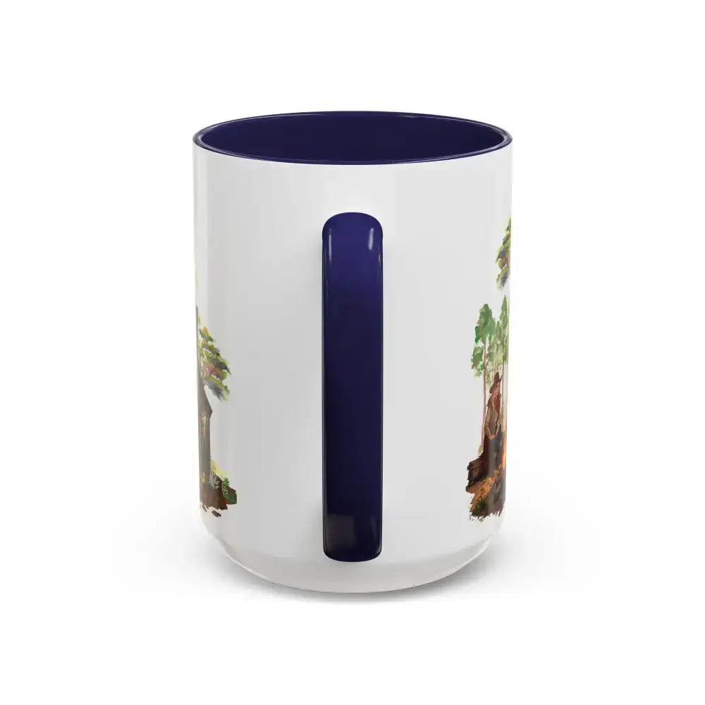 Fundraiser Coffee Mug - Larkin Coffer Annual Trail Ride Fundraiser 15 oz Custom Horse Lover Cups - Mug