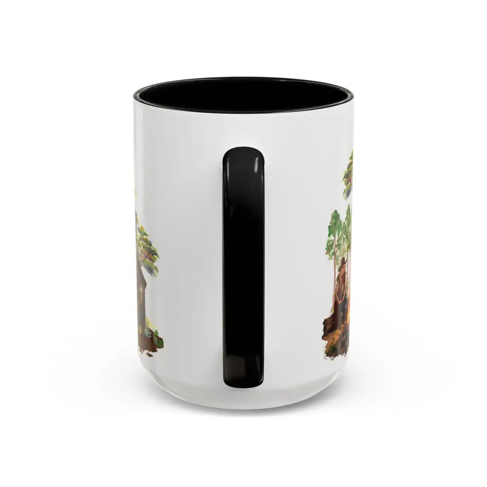 Fundraiser Coffee Mug - Larkin Coffer Annual Trail Ride Fundraiser 15 oz Custom Horse Lover Cups - Mug
