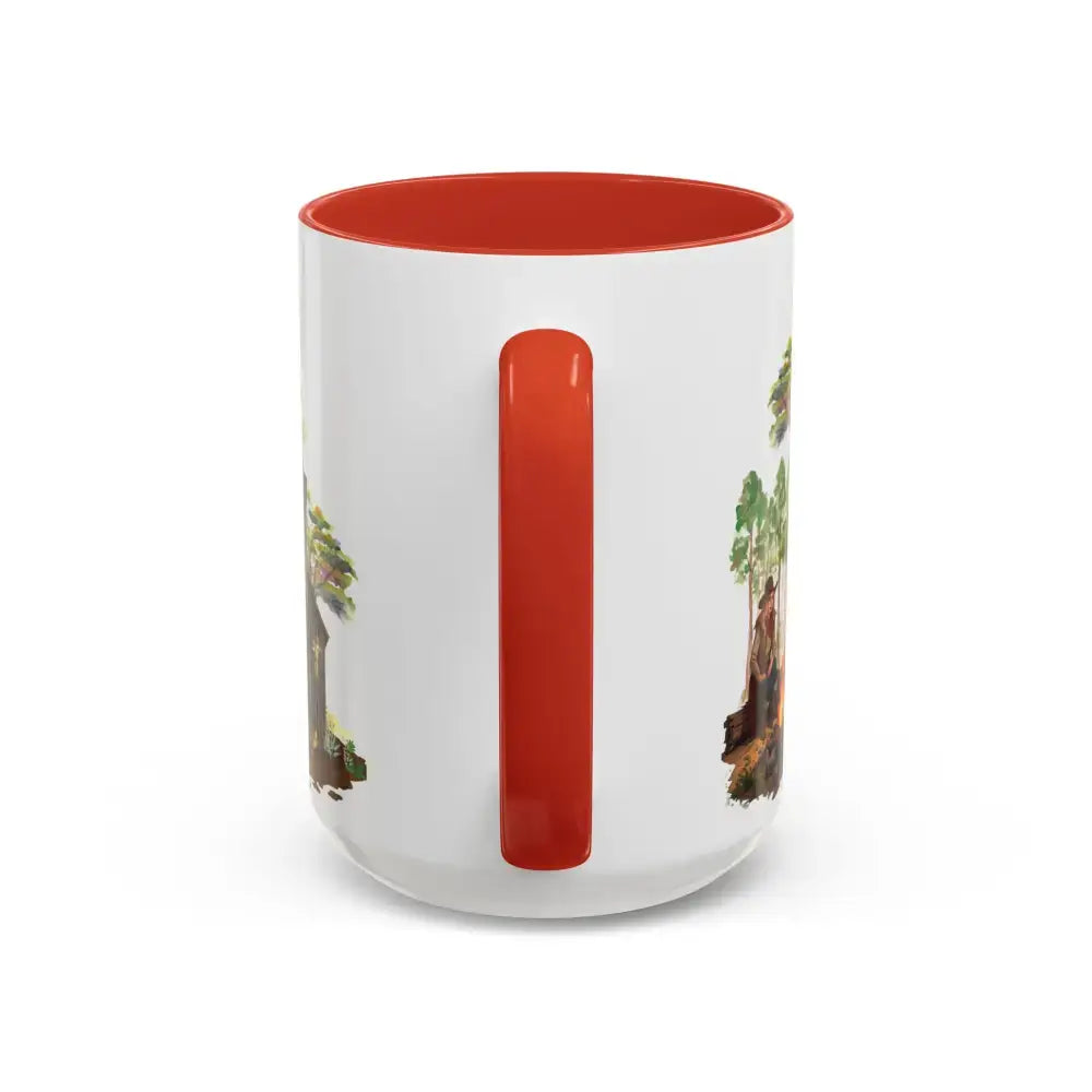 Fundraiser Coffee Mug - Larkin Coffer Annual Trail Ride Fundraiser 15 oz Custom Horse Lover Cups - Mug