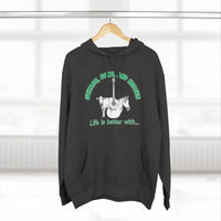 Guitars Cows & Horses Hoodie — Hoodies for Men Winter Farm Apparel - Hoodie