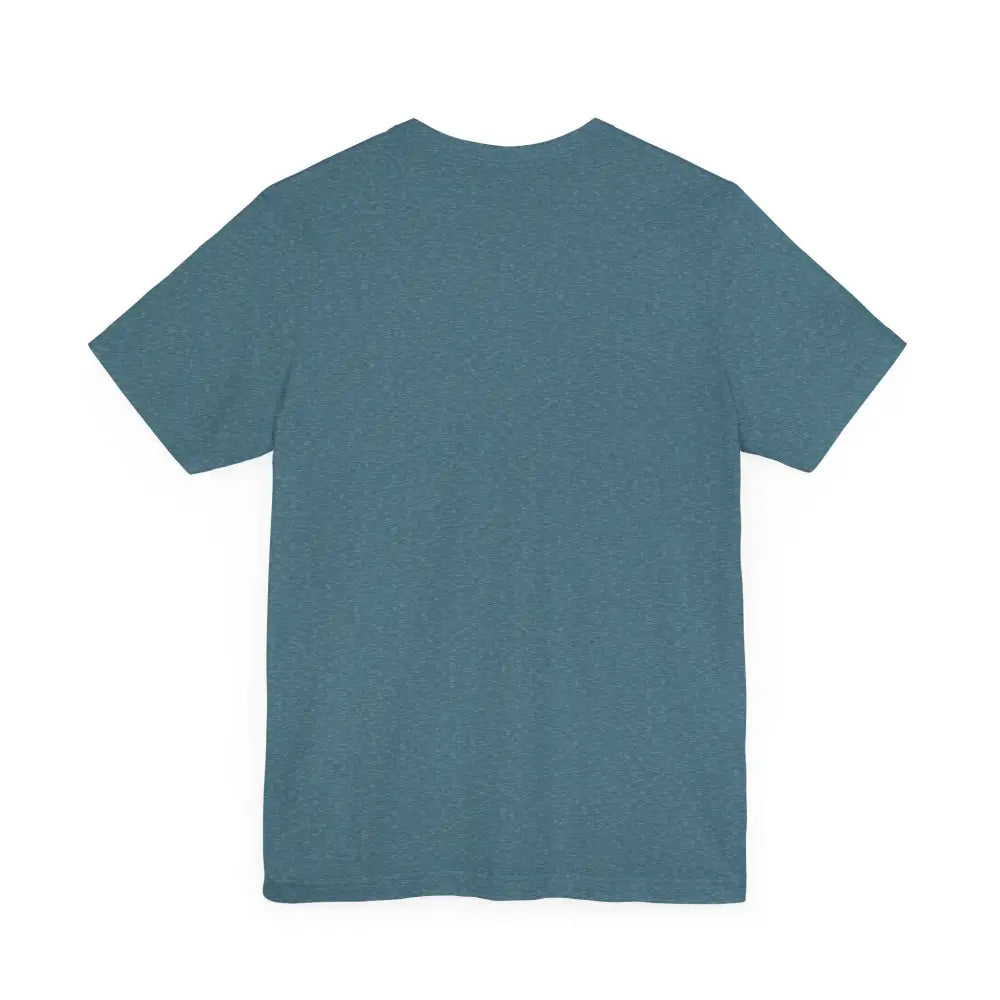 Blue-gray classic unisex jersey short sleeve tee from Honey I Don’t Blame You Cowgirl Gifts