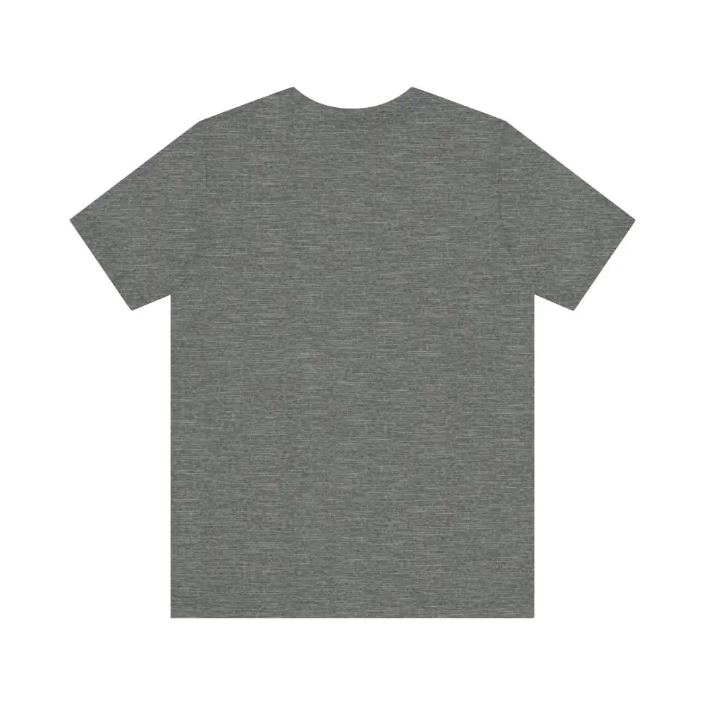 Gray heathered t-shirt from Honey I Don’t Blame You Classic Unisex Jersey Short Sleeve Tee