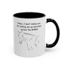 Horse Coffee Mugs Honey I Don’t Blame You for Looking Me Up and Down Coffee Mug 11oz Coffee Cup - 11oz / Black - Mugs