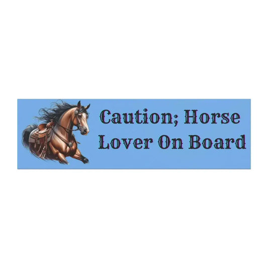 Car Magnet - Funny Equine Safety Sign, Horse Vehicle Magnet - The Best New Thing