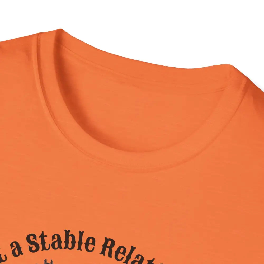 Horse Lover T-Shirt - Funny Quote Tee for Equestrian Enthusiasts Gift for Riders Stable Relationship Humor - T-Shirt