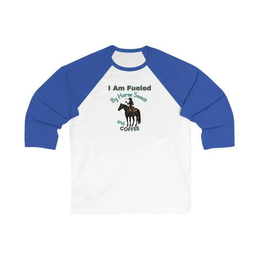 Horse Lover Baseball Tee, Horse and Coffee Lover's Baseball T-shirt - The Best New Thing