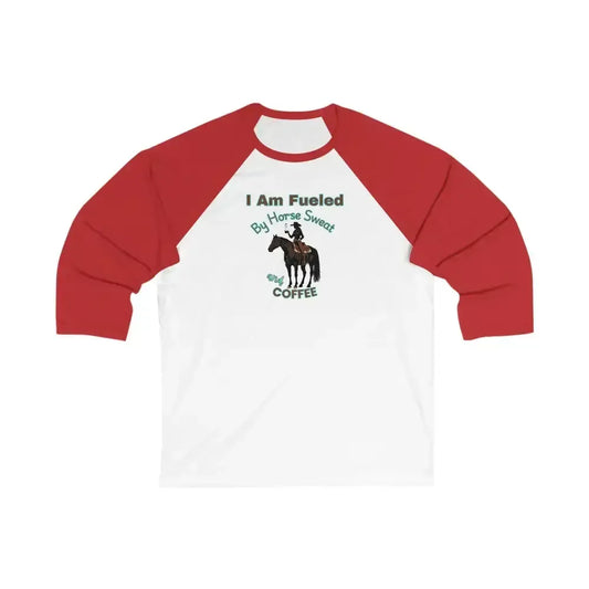 Horse Lover Baseball Tee, Horse and Coffee Lover's Baseball T-shirt - The Best New Thing