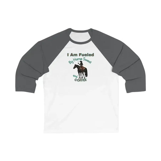 Horse Lover Baseball Tee, Horse and Coffee Lover's Baseball T-shirt - The Best New Thing