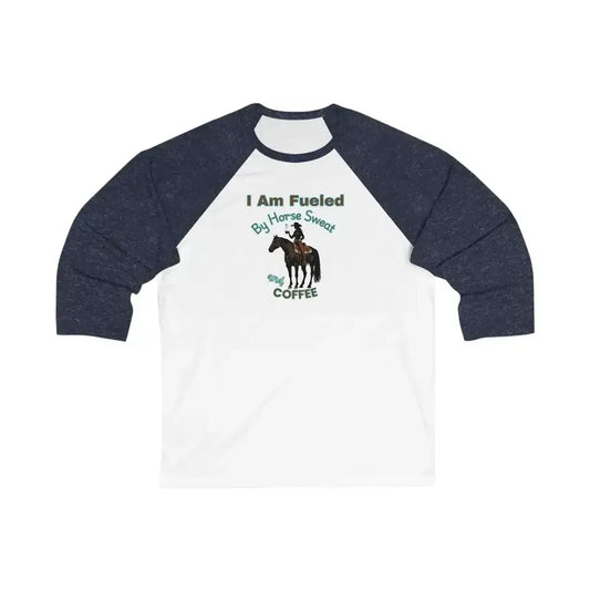 Horse Lover Baseball Tee, Horse and Coffee Lover's Baseball T-shirt - The Best New Thing