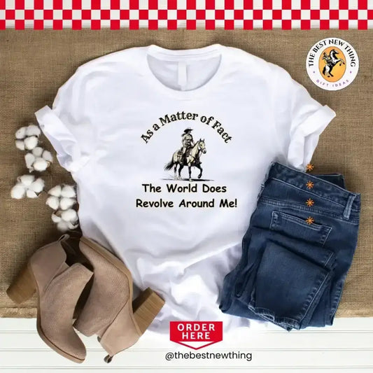 Horse Lovers T-Shirt, Western Tees for Women, Equestrian Shirts - The Best New Thing