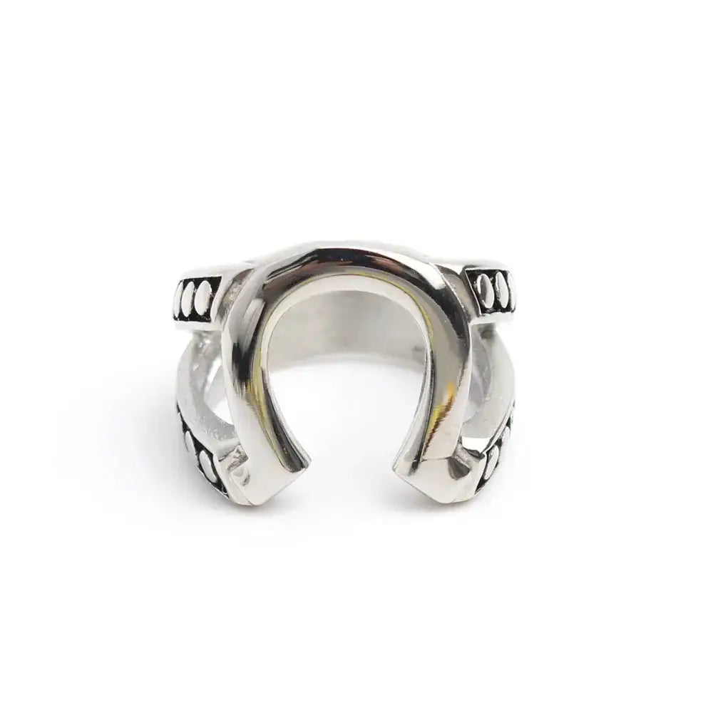 Horseshoe 316L Stainless Steel Ring for Men or Women Horse Lover Western Jewelry Jewelry