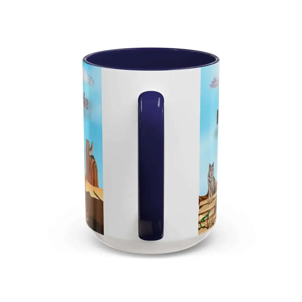 Humorous Cowboys Coffee Mug - Personalize IT - Pleading Cowboy and Sassy Horse Western Mug 15oz - Mug