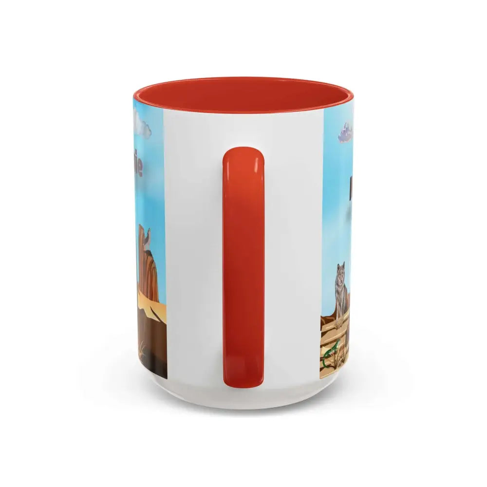 Humorous Cowboys Coffee Mug - Personalize IT - Pleading Cowboy and Sassy Horse Western Mug 15oz - Mug