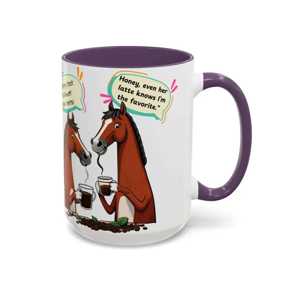 Humorous Horse Coffee Mug - Funny Gifts for Horse Lovers 15oz - Mugs