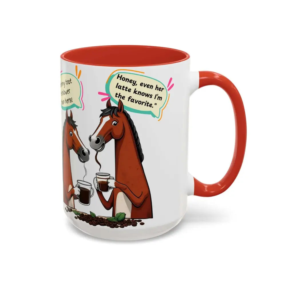 Humorous Horse Coffee Mug - Funny Gifts for Horse Lovers 15oz - Mugs