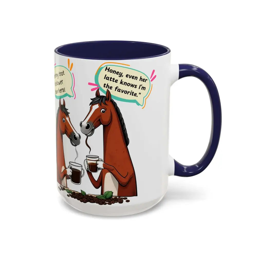 Humorous Horse Coffee Mug - Funny Gifts for Horse Lovers 15oz - Mugs